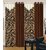 shiv shankar handloom set of 4 Long Door Curtains (9X4 Feet)