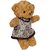 Trimurti Multicolour Imported Teddy Doll with Frock
