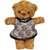 Trimurti Multicolour Imported Teddy Doll with Frock