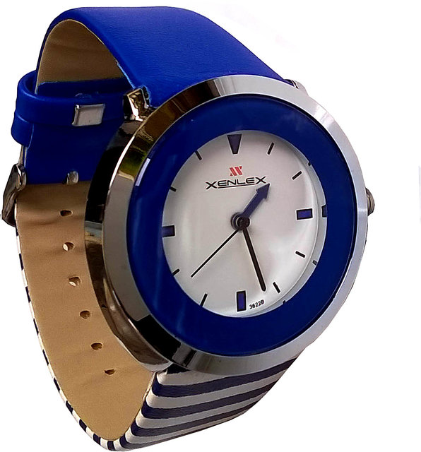 Xenlex Women's Fashion Watch Steel with Rubber -Watch with Box