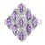 925 Sterling Silver Amethyst ring crafted with love by Allure