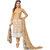 FB99 Beautiful Designer Chanderi Cotton Salwar Kameez Dress Material Beige
