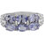 925 sterling silver natural Tanzanite Gemstone Ring by Allure