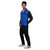 Surly Mens Polyester Track Suit Navy Blue Royal Blue
