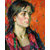 Vitalwalls Portrait Painting Canvas Art Print.Western-262-30cm