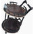 Round Serving or Food trolley- 2 Shelves , LE-SER-007, Knock down construction