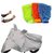 BRB Bike body cover with mirror pocket Perfect fit for Hero Pleasure+ Free (Microfiber Gloves + Arm Sleeves) Worth Rs 250