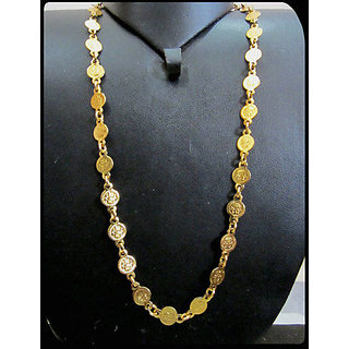 One Gram Gold Goddess Lakshmi Chain 27