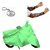 Bull Rider Bike Body Cover with Mirror Pocket for Hero Ignitor (Colour Light Green) + Free (Key Chain + Arm Sleeves) Worth Rs 250