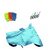 Bull Rider Bike Body Cover with Mirror Pocket for Bajaj Pulsar 220 (Colour Cyan) + Free (LED Light + Microfiber Gloves) Worth Rs 250
