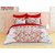Queen Cotton Premium Red Bedsheet Set(CN1266-QC)