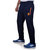 SURLY Mens Navy Blue Orange Polyester Track-Pant
