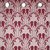 Lushomes Polyester Maroon Jacquard Curtains with 8 Eyelets for Door