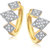 VK Jewels Spiky Gold Plated Bali - BALI1050G VKBALI1050G