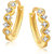 VK Jewels Dancing Stone Gold Plated Bali - BALI1061G VKBALI1061G