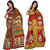 Kajal Sarees Brown Bhagalpuri Silk Printed Saree With Blouse