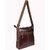Glety Dark Brown Leather Sling Bag