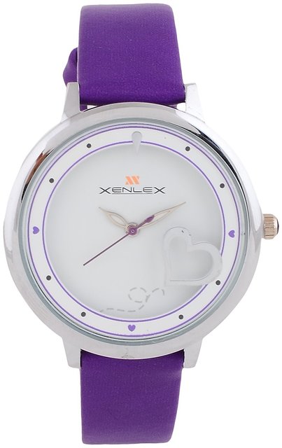 Xenlex Men's Silver Chain Watch (DZ16055) – DressyZone.com