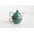 Caffeine Ceramic Handmade Horizontal Shade 2 in 1 Teapot with Cup (Set of 2)