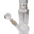 Moksha 12 Inch Tall 4 Arm Tree Percolator Ice Bong