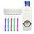 Traders5253 Automatic Plastic Toothpaste Dispenser With Detachable Toothbrush Holder