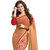 Wama Beige Georgette Printed Saree With Blouse