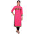 Regards Fashion Pink Embroidery Rayon Kurti N11004R-Xxl