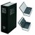 Metal Book Shape Homesafe Book Safe with Keys - Secret Spy Hidden Safe Locker