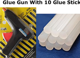 Combo Offer - Glue Gun + 10 Pcs Glue Gun Sticks