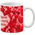 EFW Happy Valentines Day Thanks for Being Mine Red Heart Coffee Mug