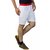Greenwich United Polo Club White Red Shorts