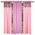 Deepansi Handloom Multicolor Self Designer Long Door Curtain(set of 3)-9feet