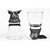 Animal Head Shot Glasses,50ml,Set of 4