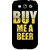 1 Crazy Designer Beer Quote Back Cover Case For Samsung Galaxy S3 C51224