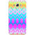 1 Crazy Designer Psychdelic Triangles Pattern Back Cover Case For Samsung Galaxy E7 C420248
