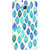 1 Crazy Designer Blue Leaves Pattern Back Cover Case For Samsung Galaxy E5 C440254
