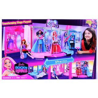 Barbie Rock and Royals Transforming Stage Playset