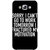 1 Crazy Designer Quote Back Cover Case For Samsung Galaxy E5 C441324