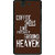 1 Crazy Designer Coffee Quote Back Cover Case For Sony Xperia Z C461221