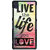 1 Crazy Designer Life Quote Back Cover Case For Sony Xperia Z1 C470819