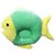 Wonderkids Baby Pillow Fish Shape  Green