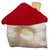 Wonderkids Baby Pillow House Shape  Golden & Red