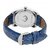 Swisstone Blue Leather Strap Analog Watch for Men/Boys- ST-GR017-LGT-BLU