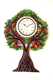 Wooden Tree Wall Clock