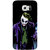 1 Crazy Designer Villain Joker Back Cover Case For Samsung S6 Edge C600045