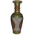 Cottage handicraft Marble White  Golden Flowe Vase