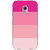 1 Crazy Designer Pink Stripes Back Cover Case For Moto G3 C671147