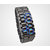 Black Samurai Steel Blue LED Digital Watch cum Bracelet For Mens / Women