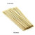 100 Pcs 10 inches Long Bamboo Kebab stick, Skewers,Fruit Barbeque stick