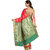 Parchayee Red Jacquard Self Design Saree With Blouse